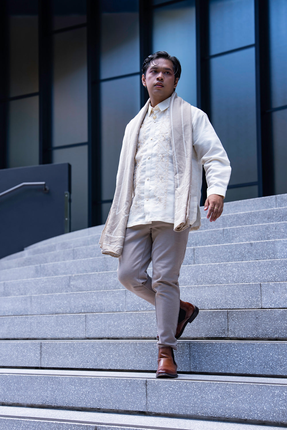 'Luciano' Barong Tagalog (Premium Jusilyn)
