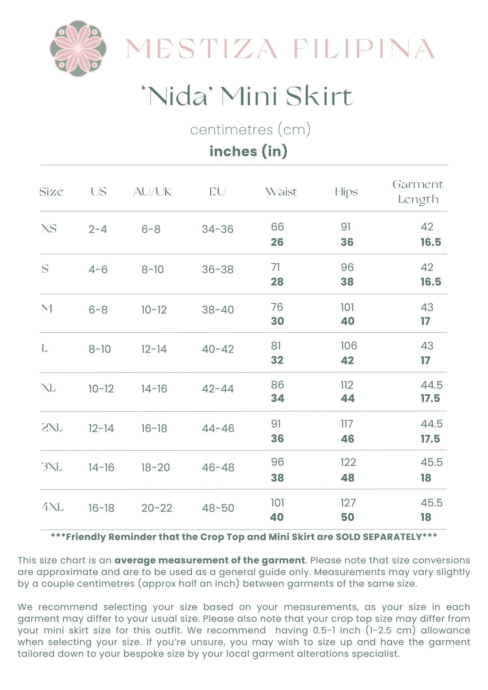 'Nida' Mini Skirt (Floral)