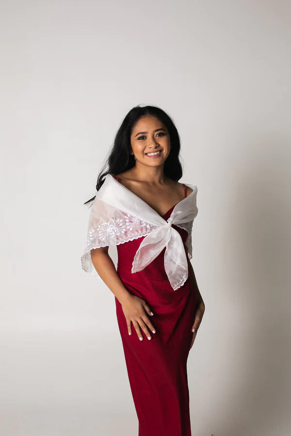 Girl wearing an Alampay