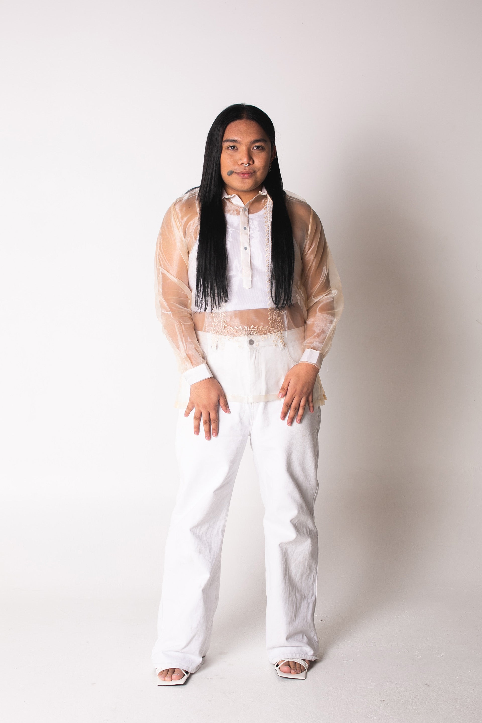 'Piolo' Classic Barong Tagalog (Beige)