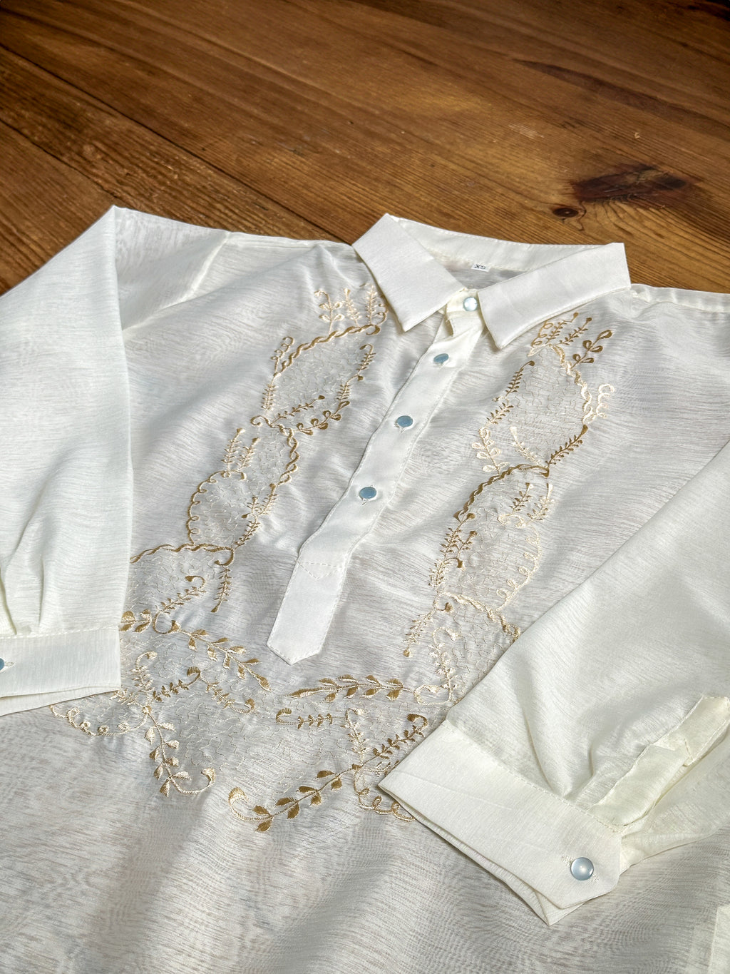Barong Tagalog 'Jose', side view – Mestiza Filipina