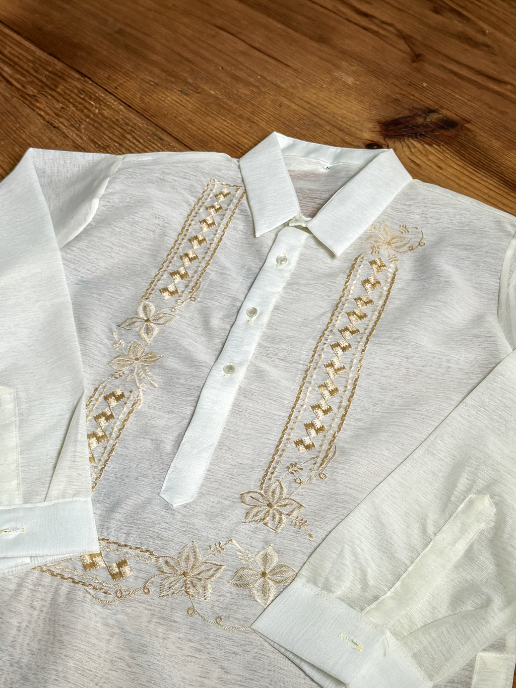 Barong Tagalog 'Jose', back view – Mestiza Filipina