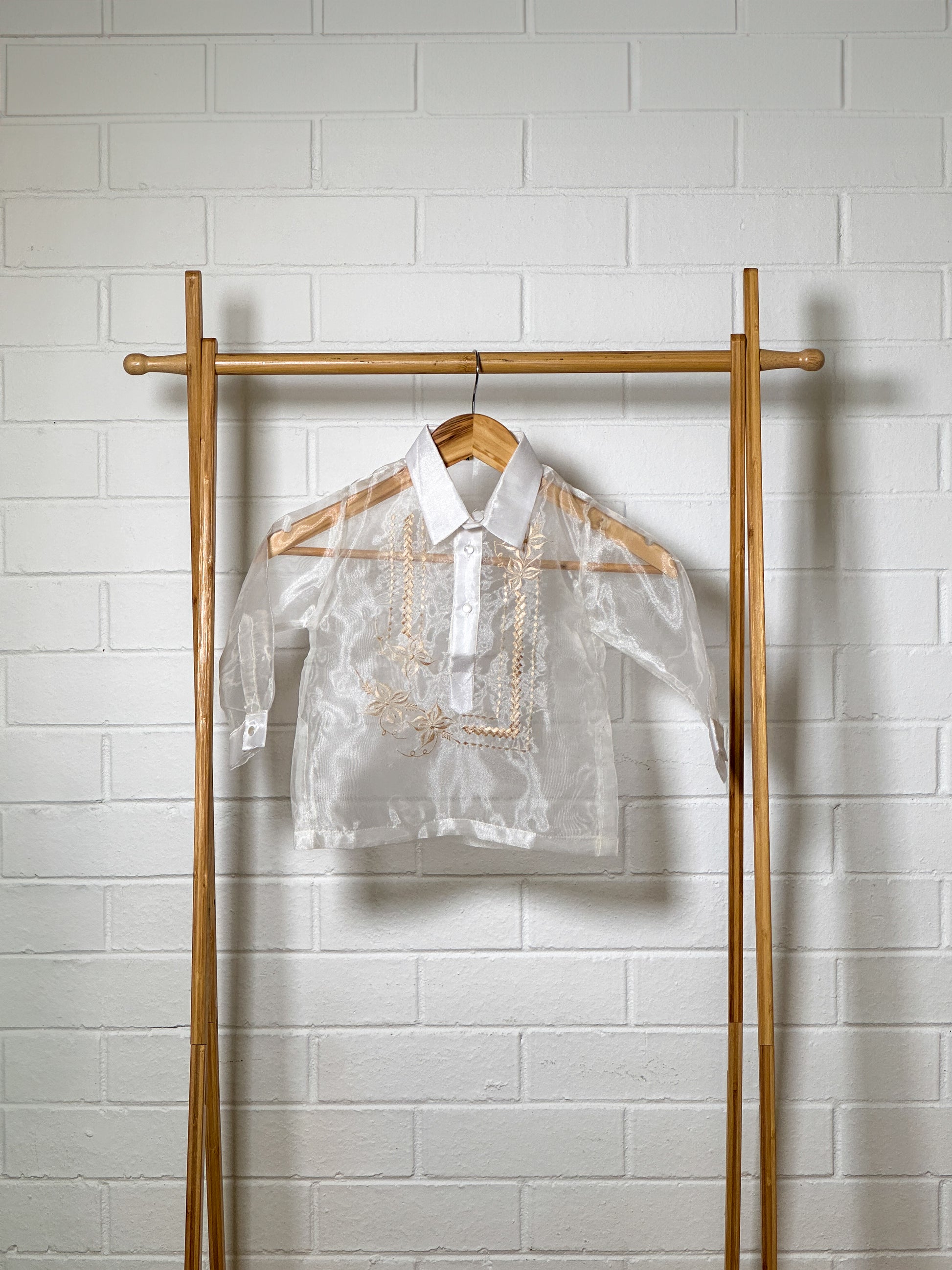 Piolito Children's Barong Tagalog (Ivory)