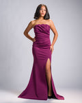 'Harana' Formal Gown (Fuchsia Plum)