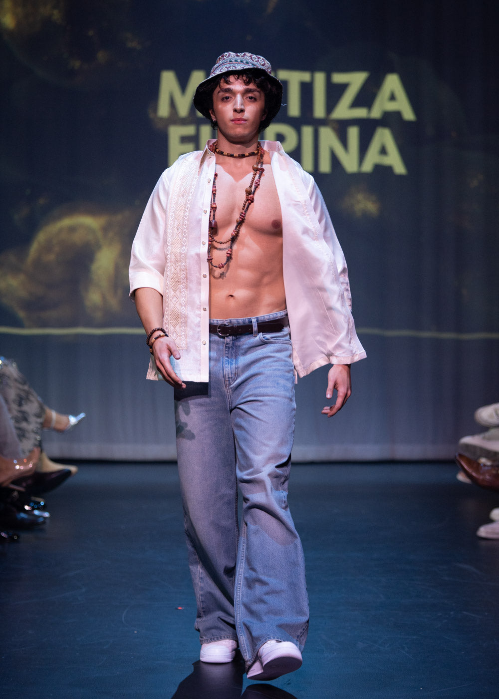 'Pedro' Barong Tagalog – Cream, Organza