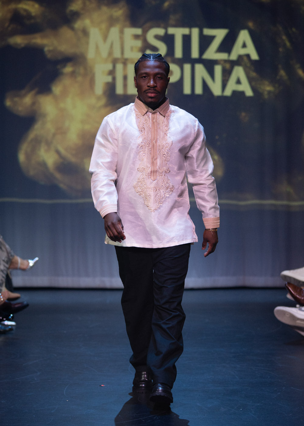 'Matias' Classic Barong Tagalog – Cream, Organza