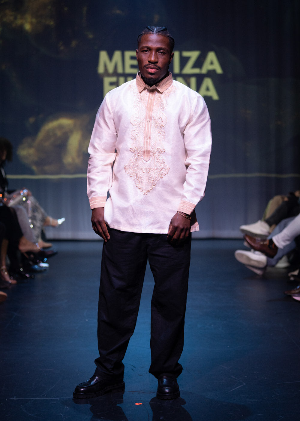 'Matias' Classic Barong Tagalog – Cream, Organza