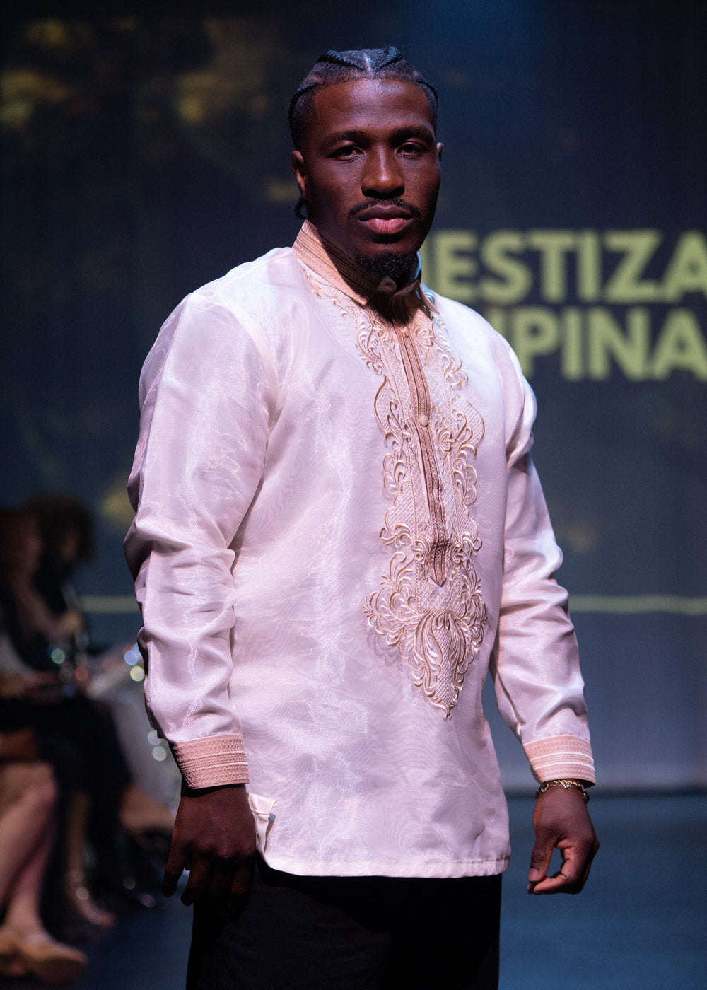 'Matias' Classic Barong Tagalog – Cream, Organza