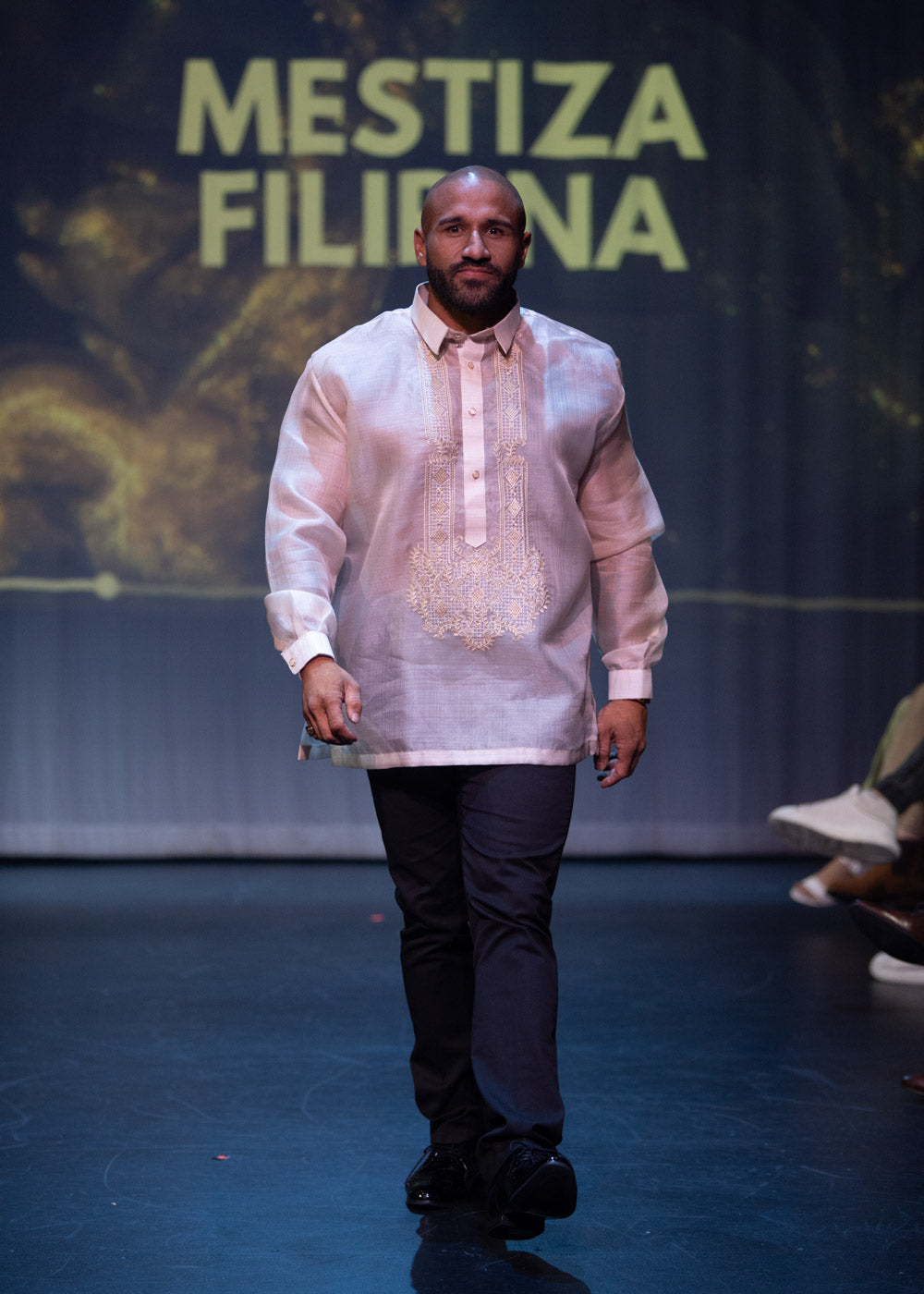 'Valentin' Wedding Barong Tagalog – Cream Beige, Luxury Cocoon Silk (Semi-Sheer)