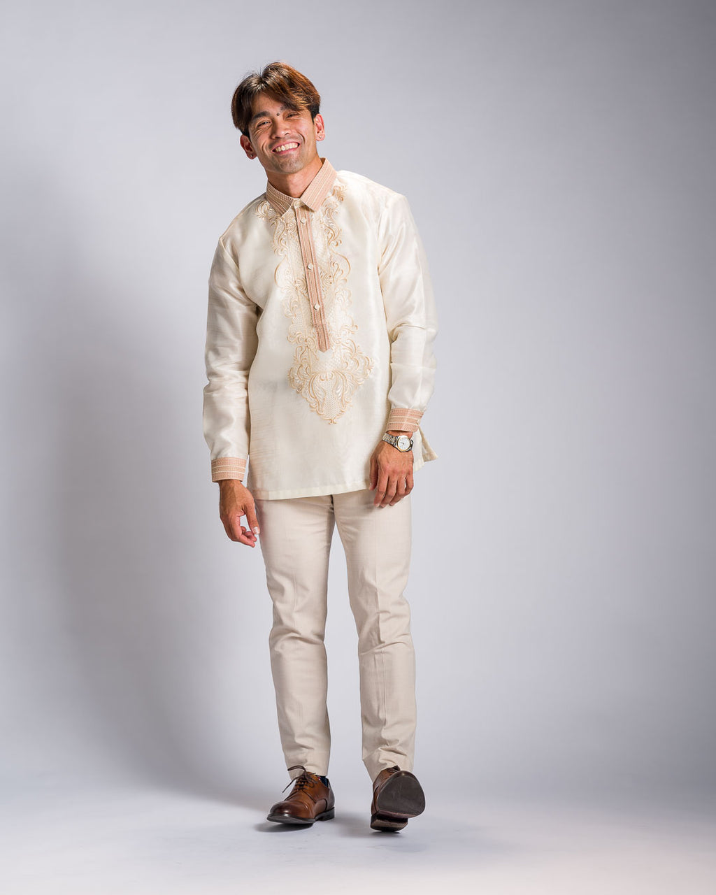Barong Tagalog 'Matias', back view – Mestiza Filipina