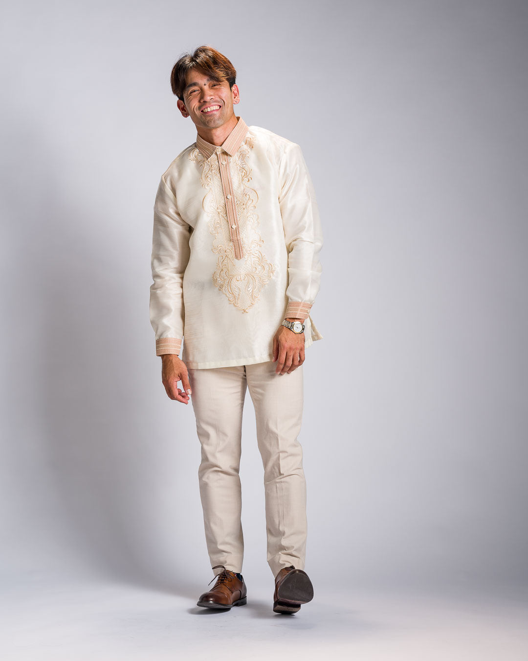 Barong Tagalog 'Matias', back view – Mestiza Filipina