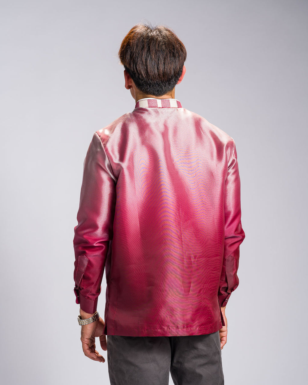 Barong Tagalog 'Jericho', close-up – Mestiza Filipina