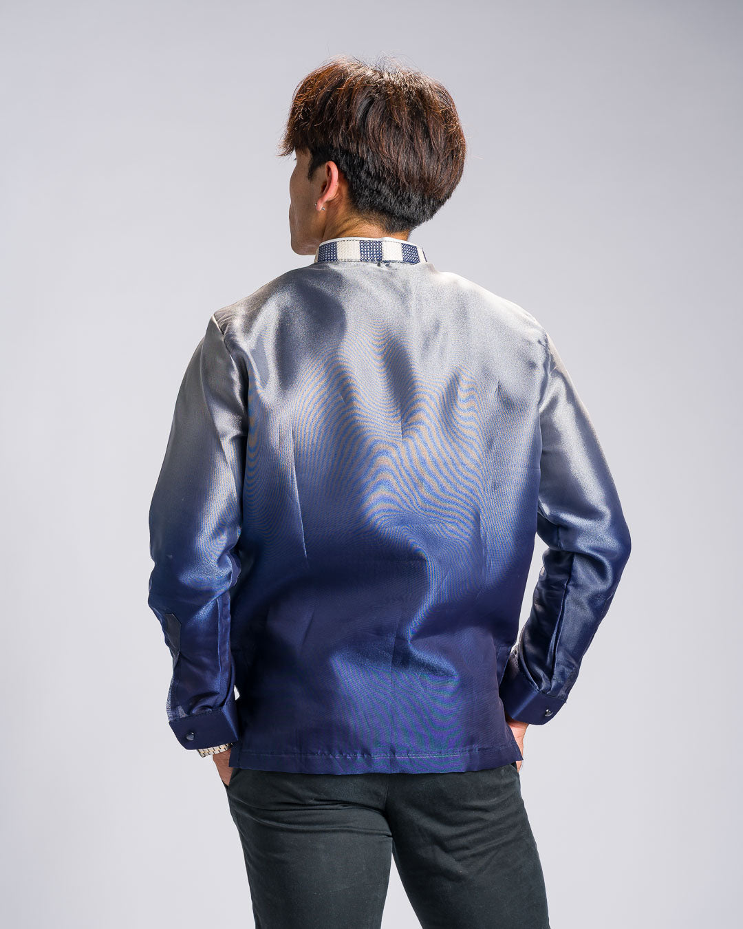 Barong Tagalog 'Jericho', front view – Mestiza Filipina