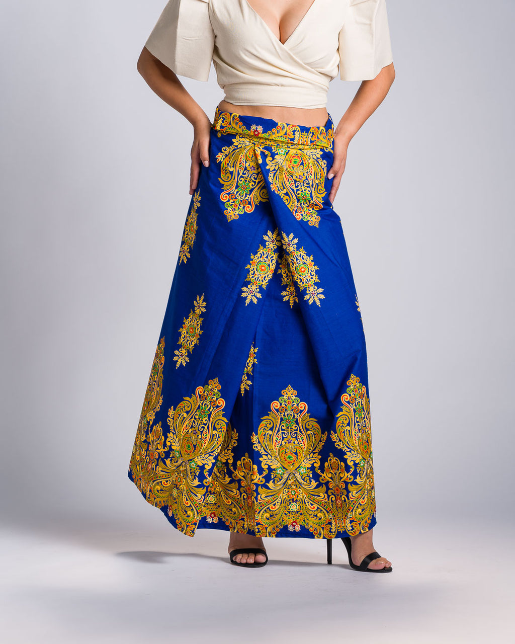 'Bituin' Malong Mindanao Royal Sparkling Print (Blue)