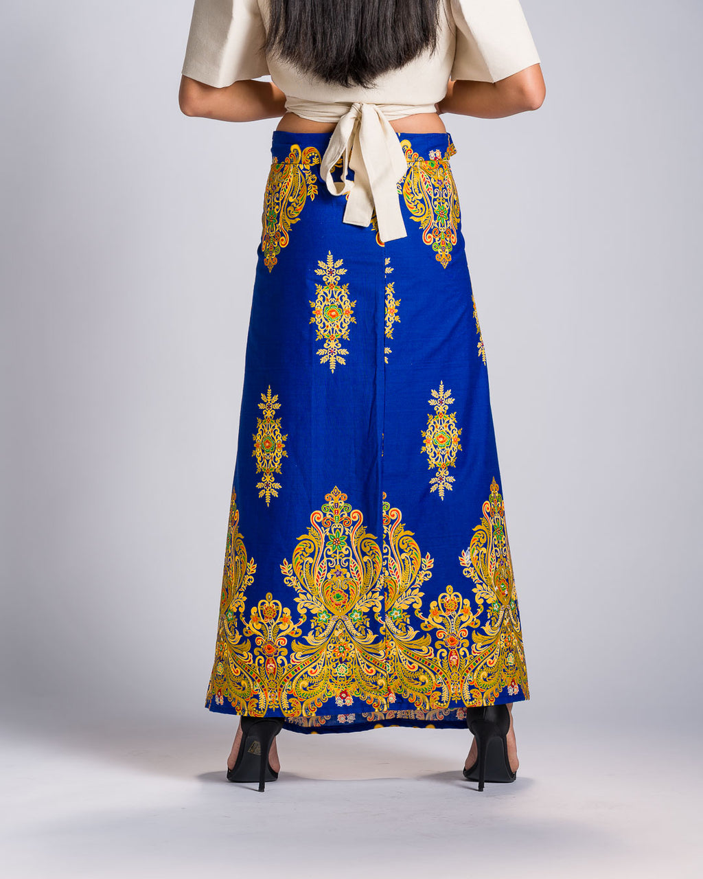 'Bituin' Malong Mindanao Royal Sparkling Print (Blue)
