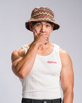'Bundok' Reversible Bucket Hat, Corduroy Philippine Textile