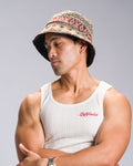 'Buhangin' Reversible Bucket Hat, Corduroy Philippine Textile