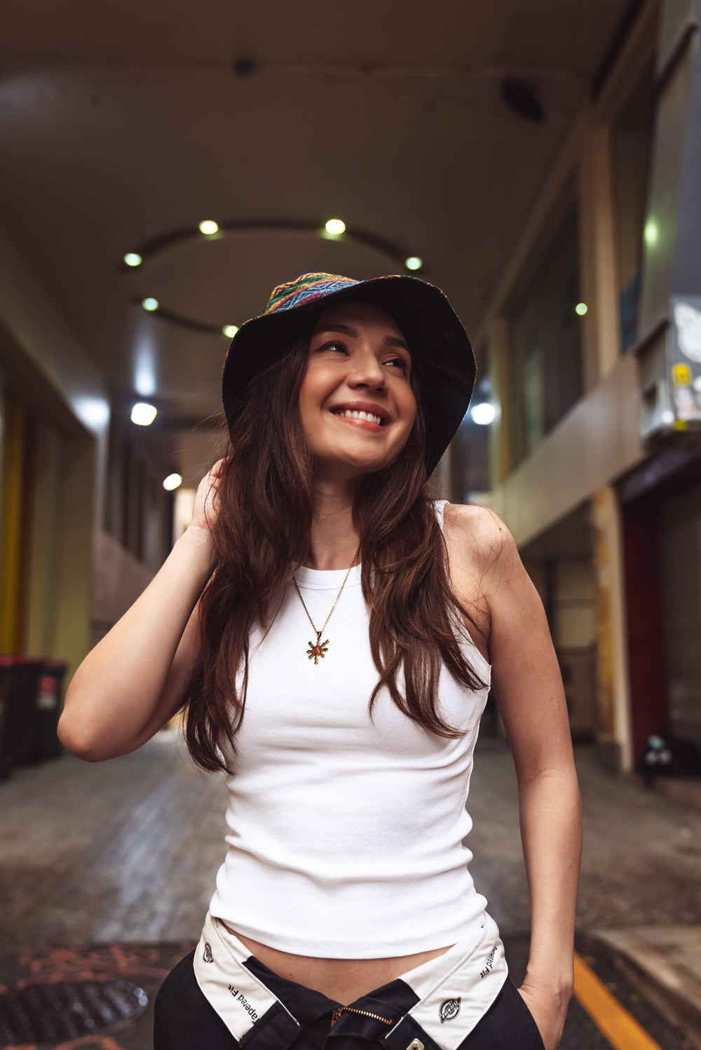 Philippines Sun & Stars Necklace (Gold)