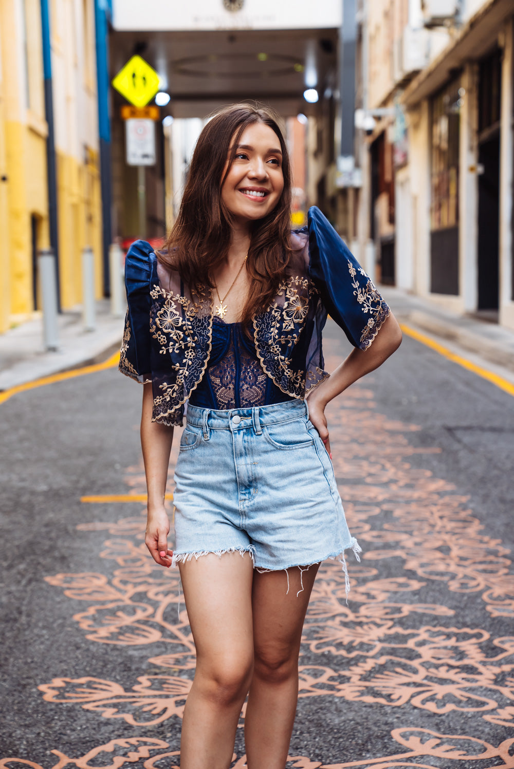 Maria Mestiza Bolero (Navy)