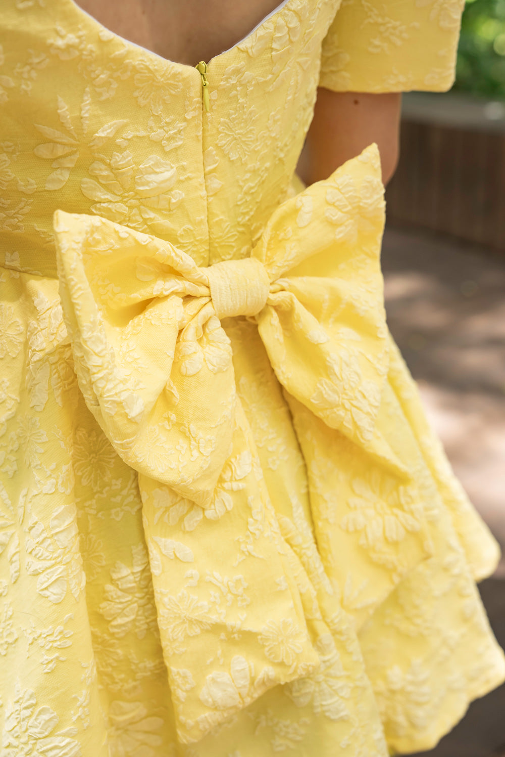 Love Mini Mestiza Dress (Lemon Yellow)