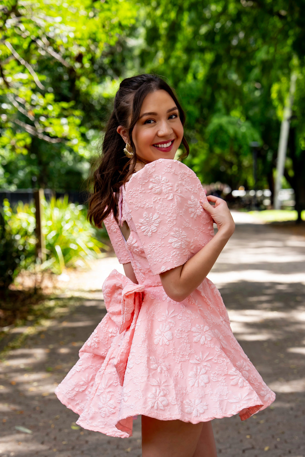 Love Mini Mestiza Dress (Pastel Pink)