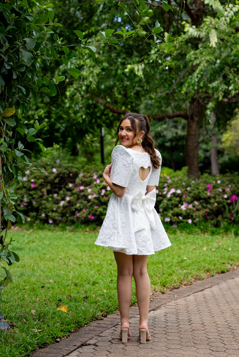Love Mini Mestiza Dress (Snow)