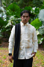 Barong Tagalog 'Pedro', detail view – Mestiza Filipina