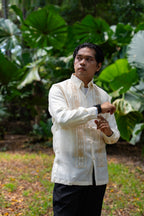 Barong Tagalog 'Pedro', front view – Mestiza Filipina