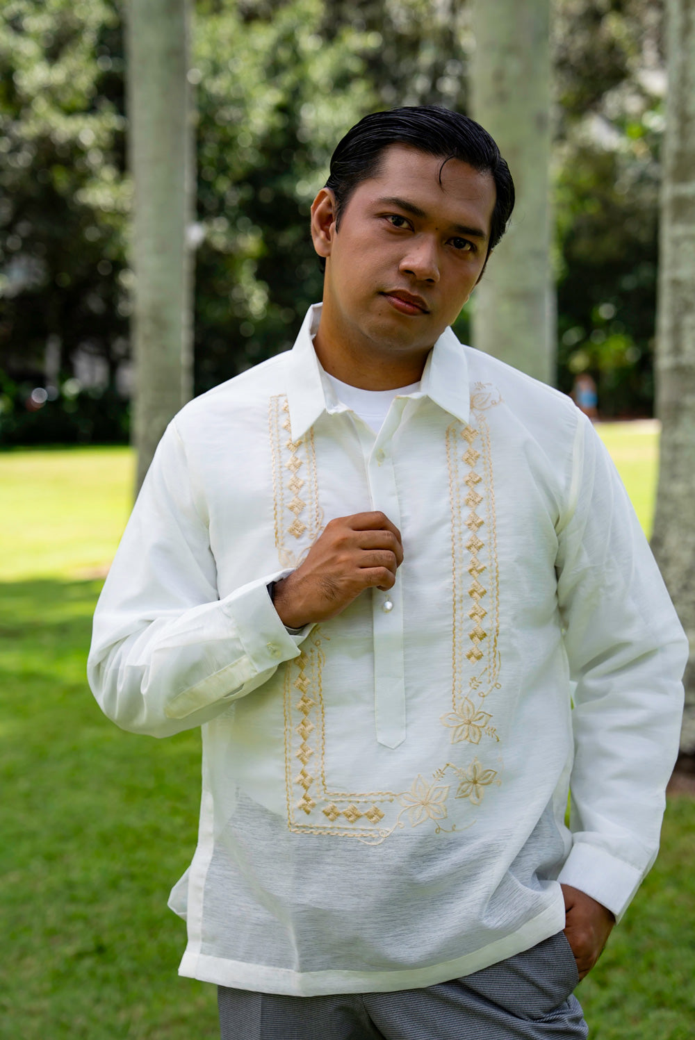 Barong Tagalog 'Jose', styled look – Mestiza Filipina
