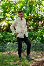 Barong Tagalog 'Pedro', detail view – Mestiza Filipina