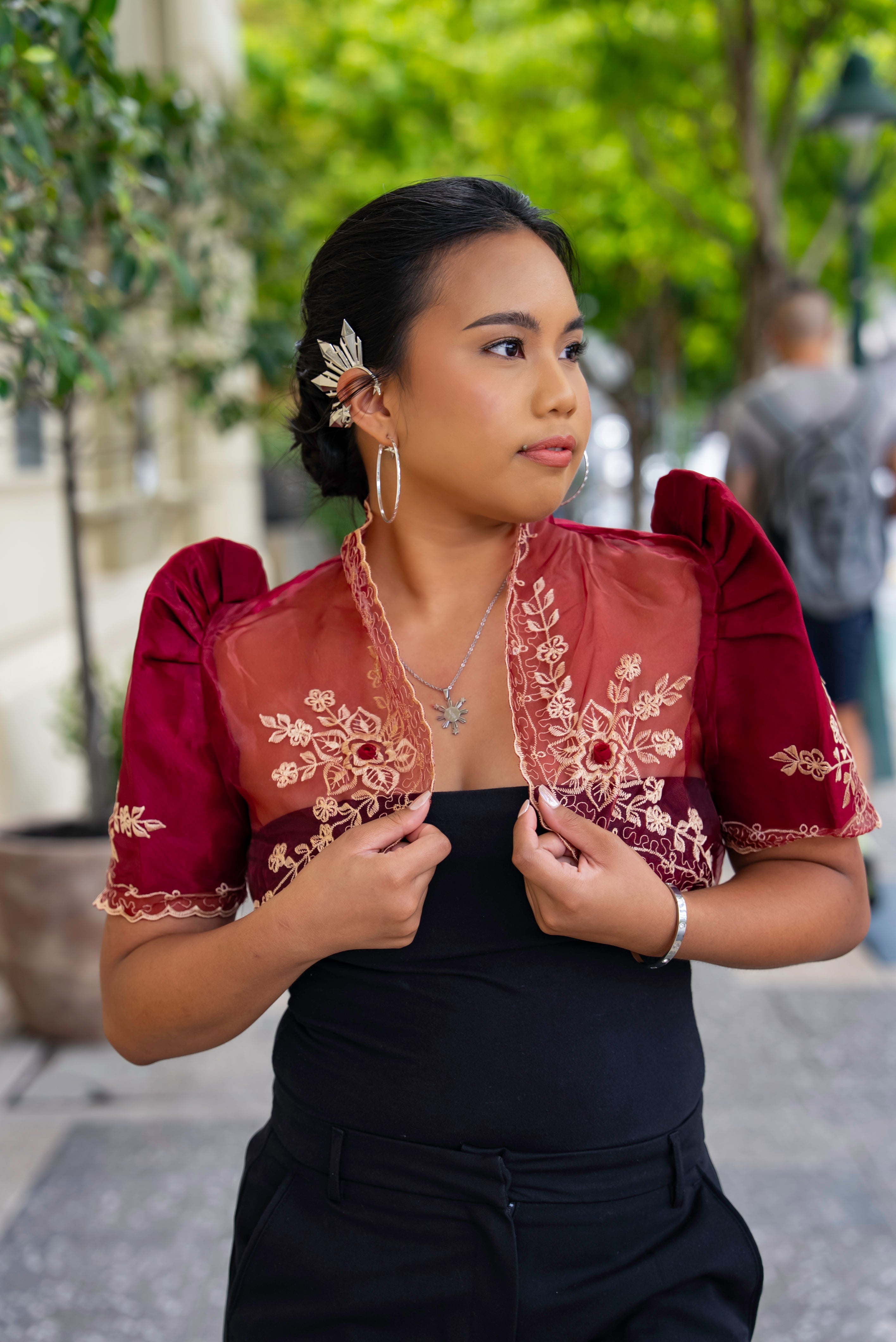 Catriona 'Sun and Stars' Ear Cuff (Silver | Original)
