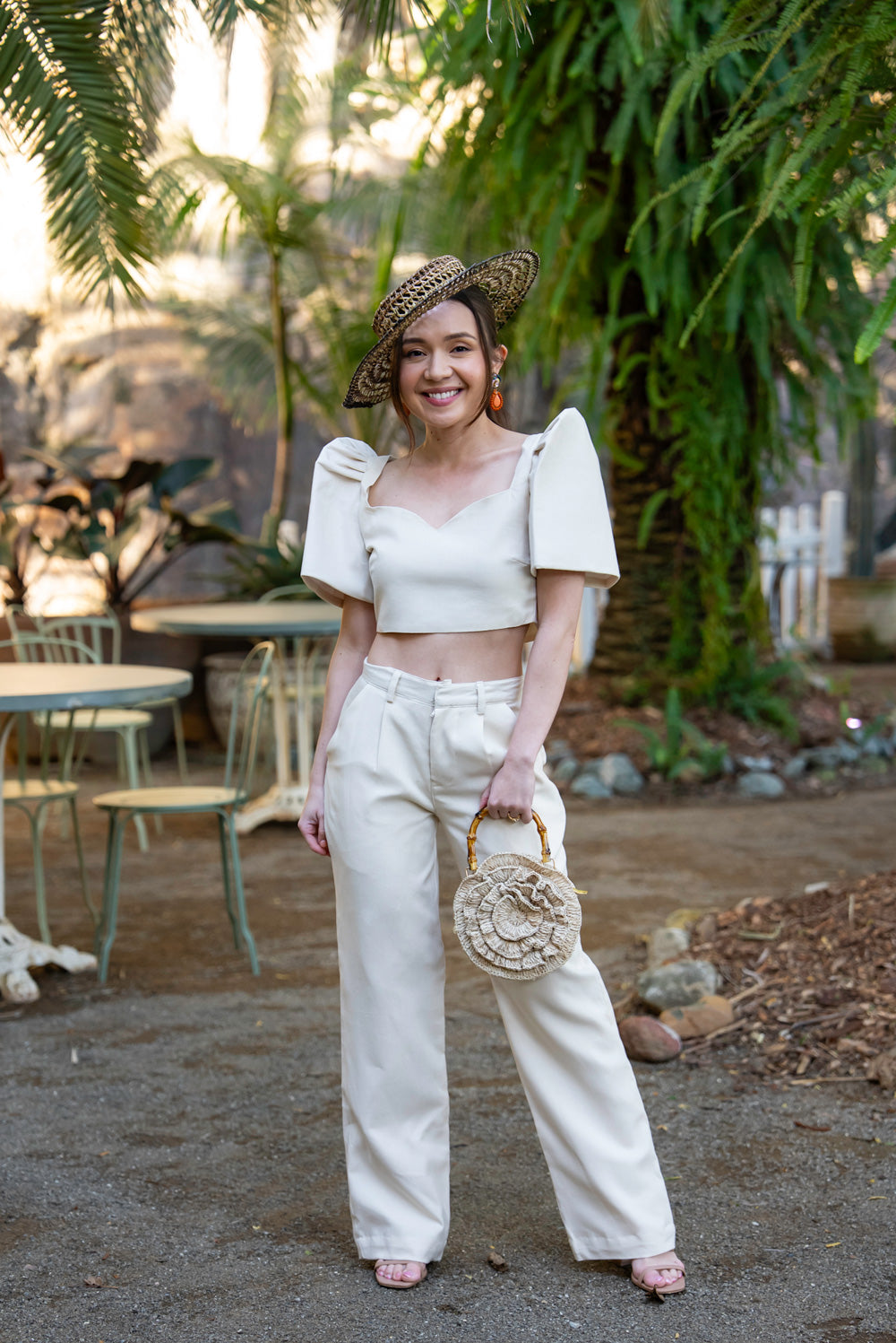 Sia Filipiniana Top (Oat)