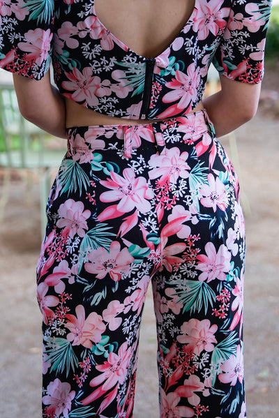 Sia Straight Leg Pants (Floral)