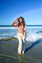 Filipiniana 'Sia' in Oat, full length – Mestiza Filipina