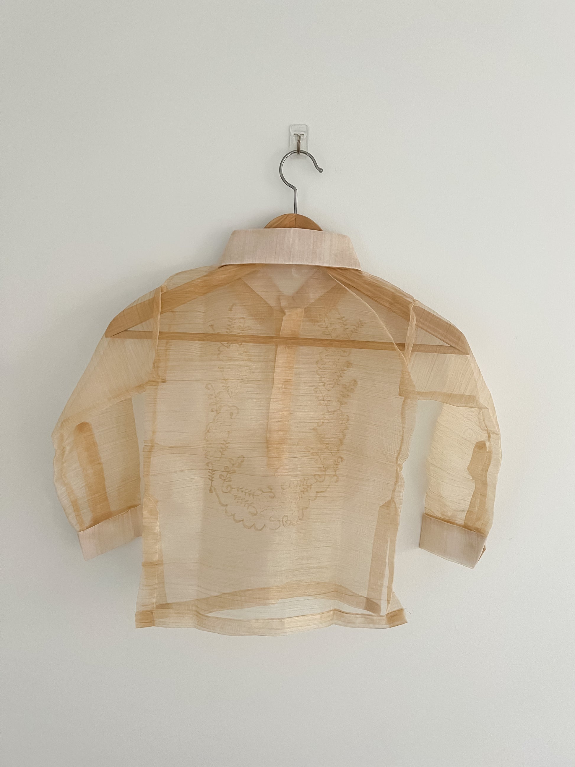 Piolito Children's Barong Tagalog (Beige)