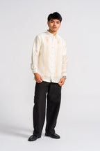 Barong Tagalog 'Pedro', side view – Mestiza Filipina