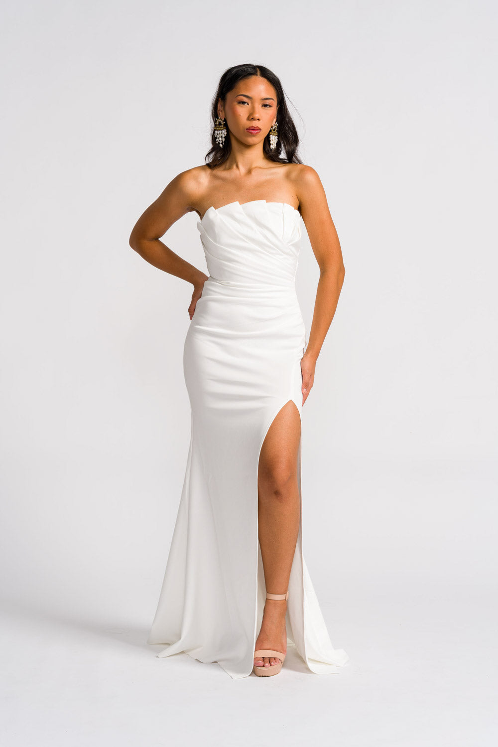 'Harana' Formal & Bridal Gown (Ivory White)