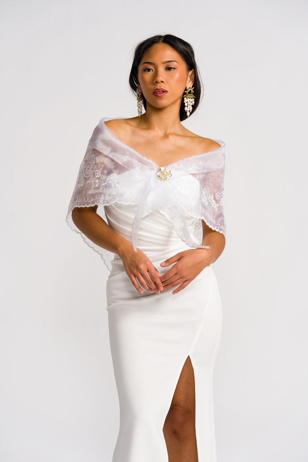 'Harana' Formal & Bridal Gown (Ivory White)