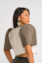 Filipiniana Bolero 'Banika' in Banig, styled look – Mestiza Filipina