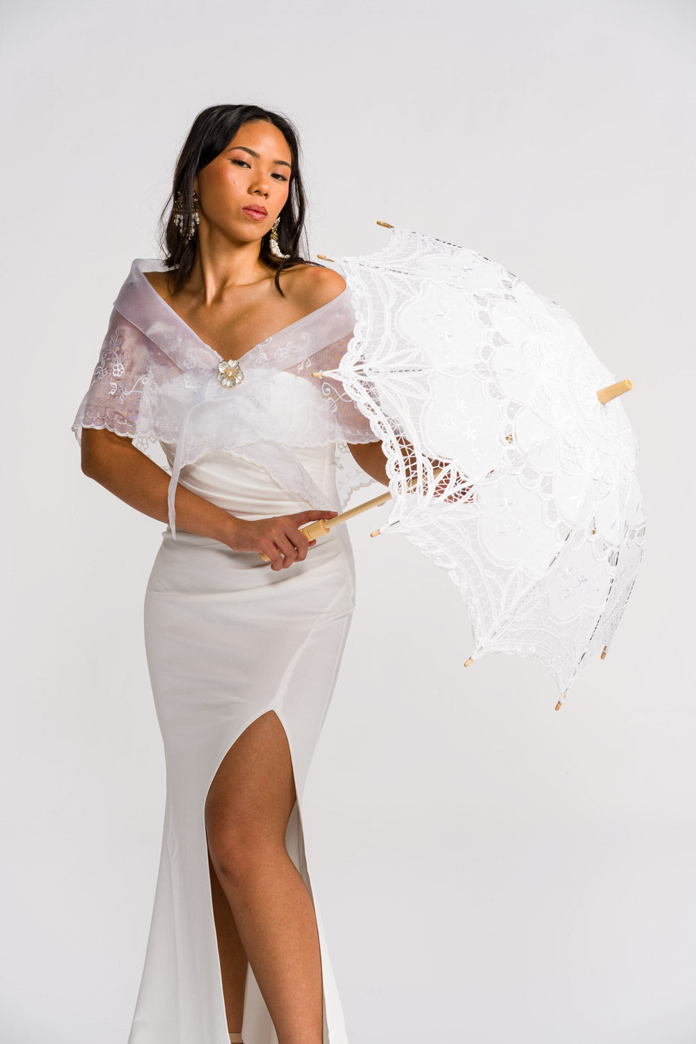 'Payong' Lace Parasol (Snow White)