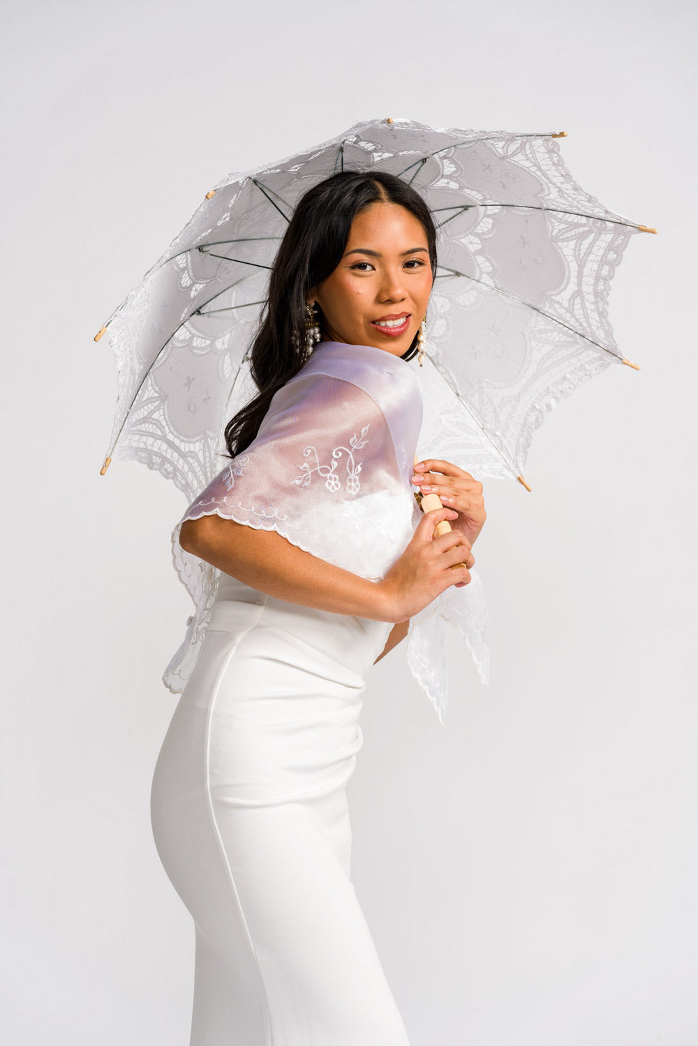 'Payong' Lace Parasol (Snow White)
