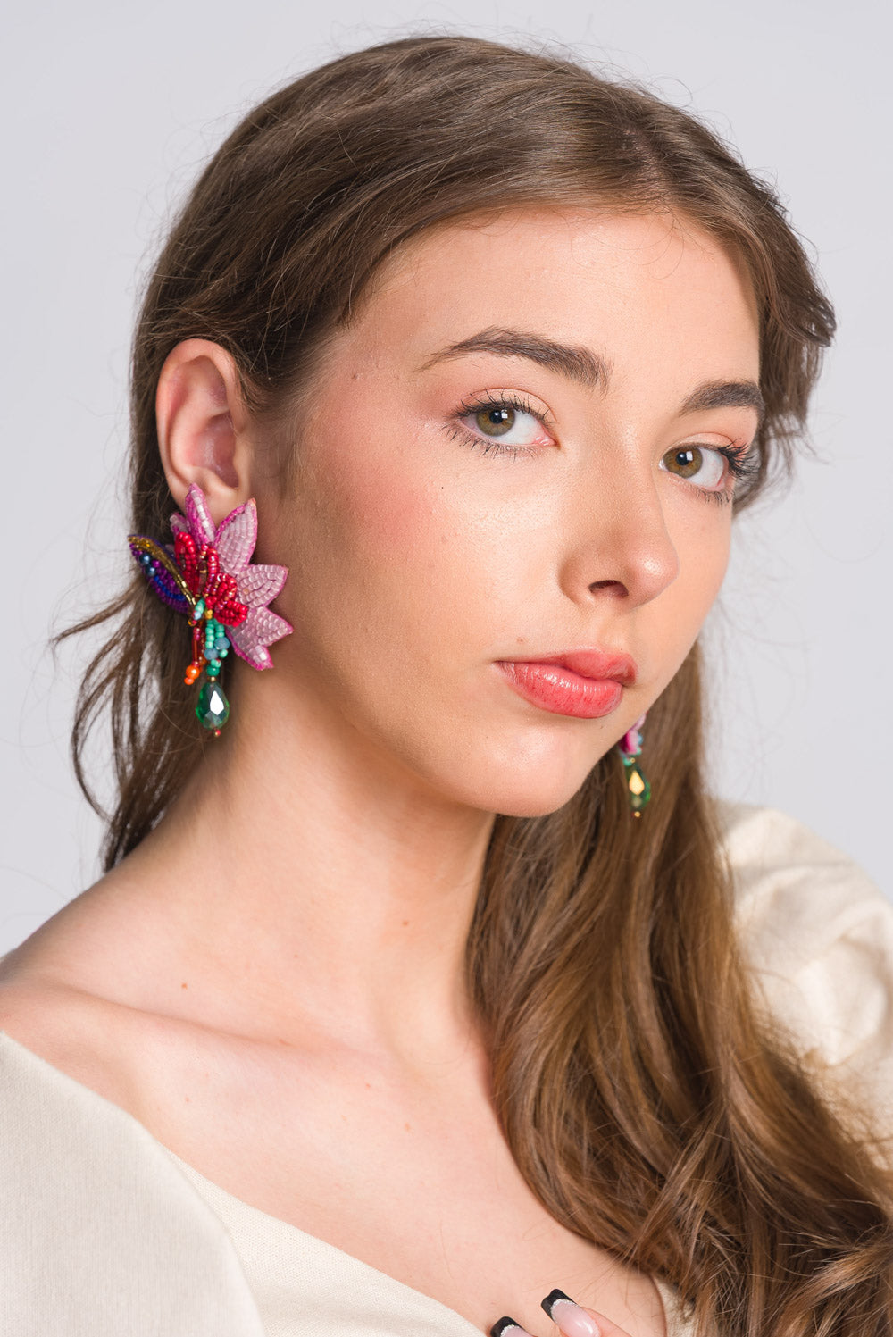 'Botanika' Handmade Earrings by Boho Manila