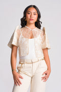 'Carmen' Filipiniana Bolero (Cream)
