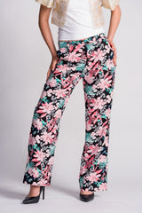 'Sia' Straight Leg Pants (Floral)