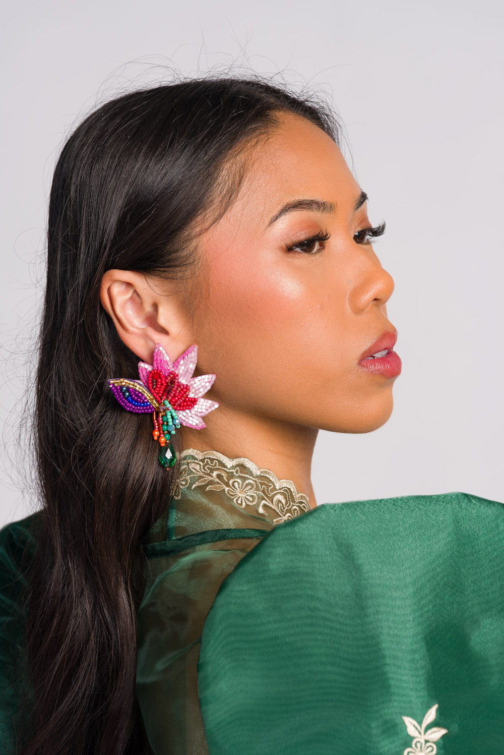 'Botanika' Handmade Earrings by Boho Manila