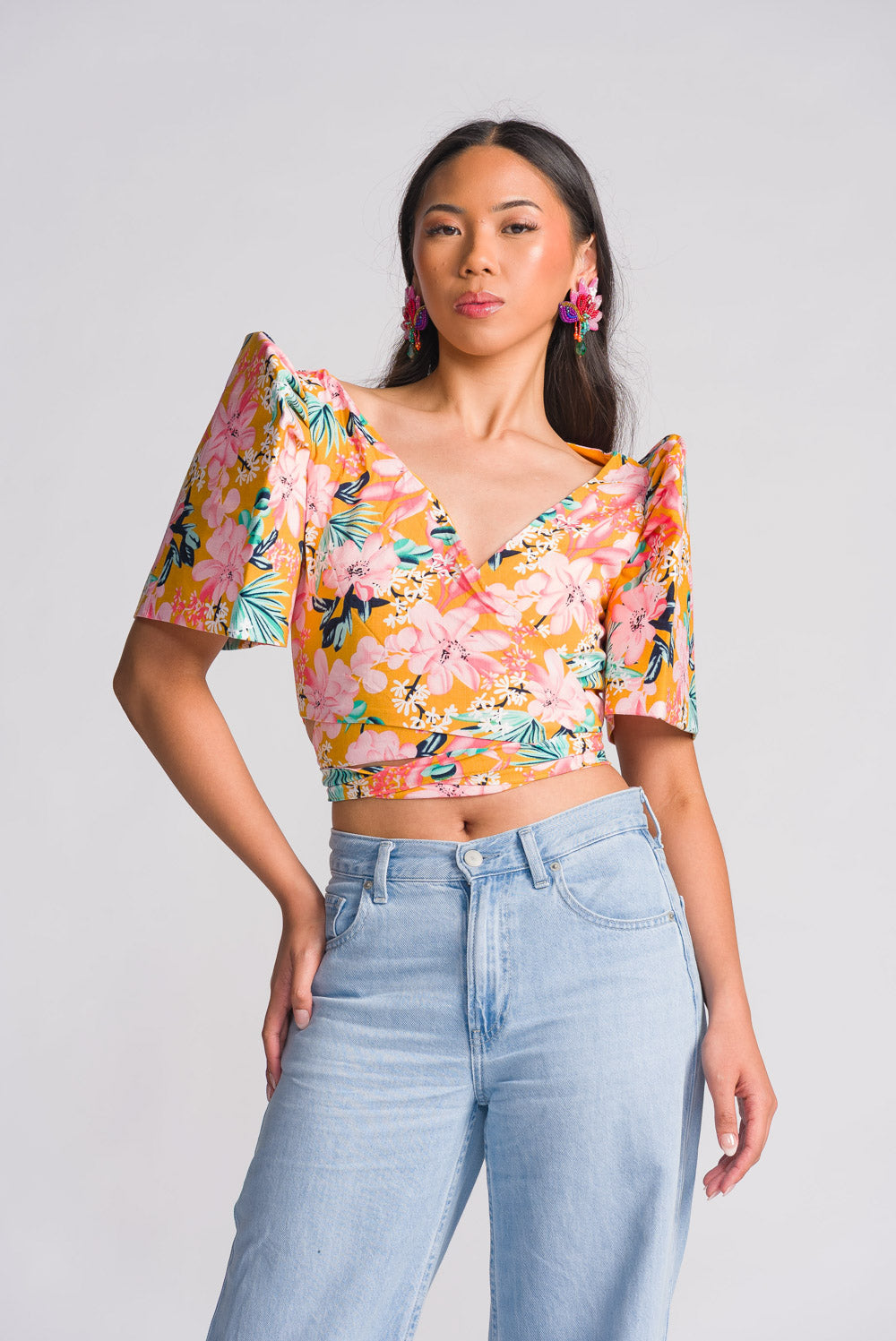 'Botanika' Handmade Earrings by Boho Manila