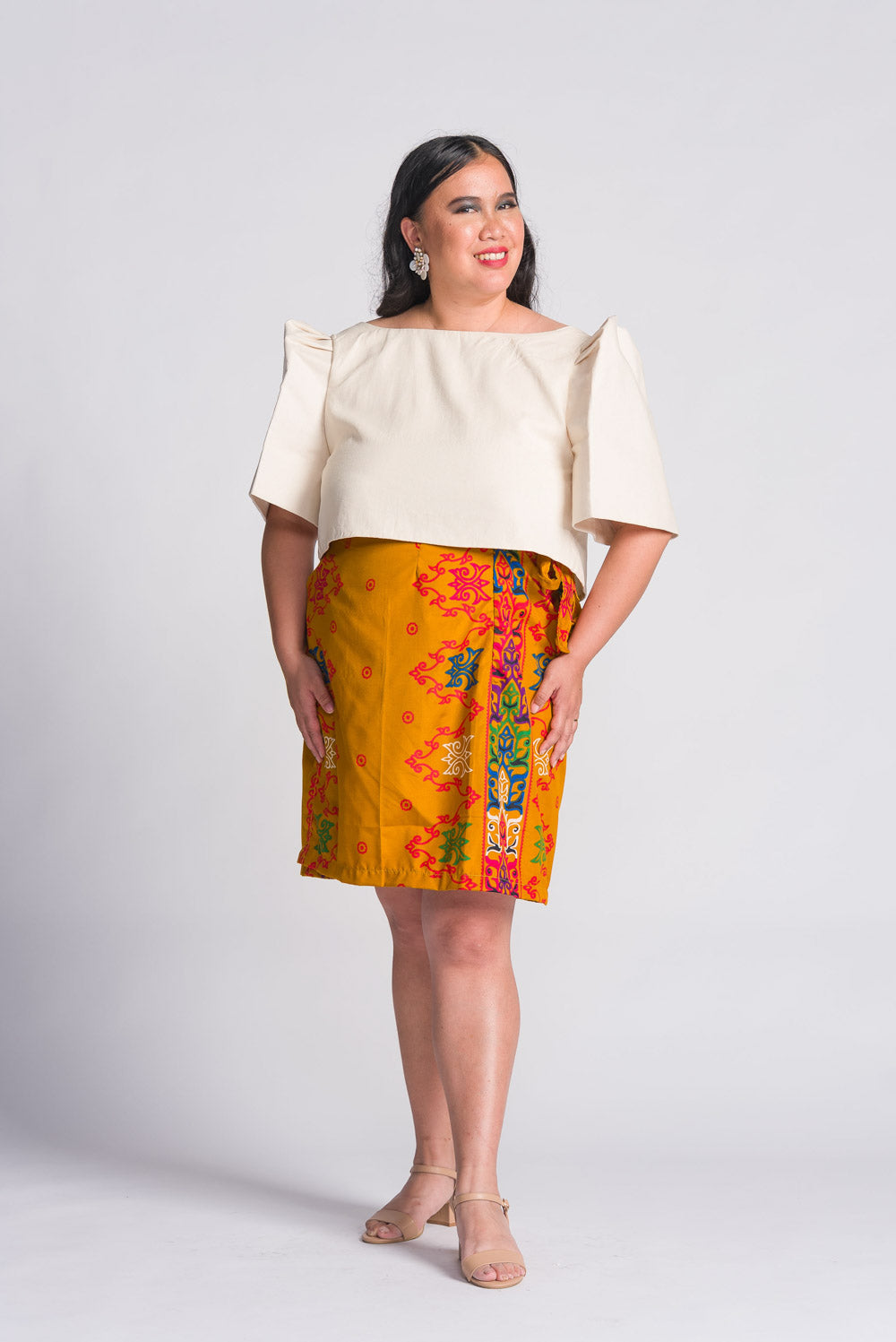 'Tadhana' Mindanao Malong-Inspired Wrap Skirt