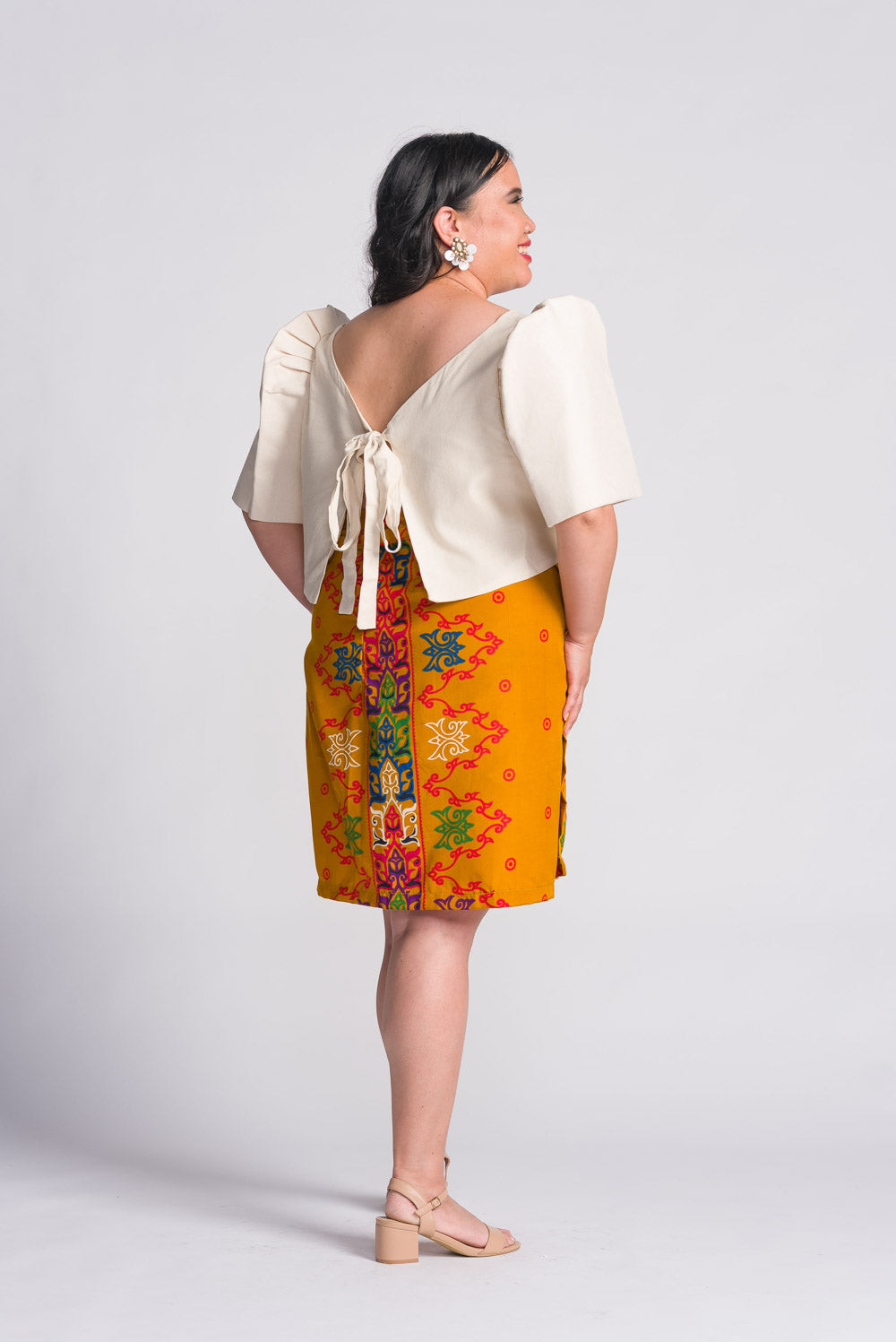 'Tadhana' Mindanao Malong-Inspired Wrap Skirt