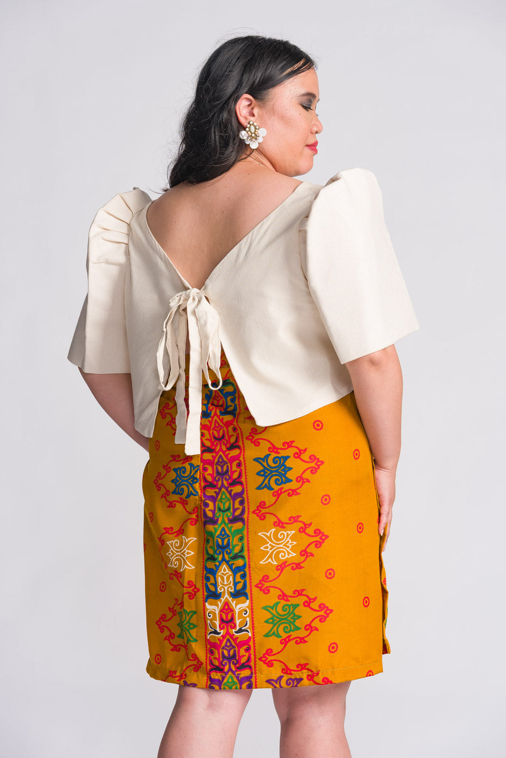 'Tadhana' Mindanao Malong-Inspired Wrap Skirt