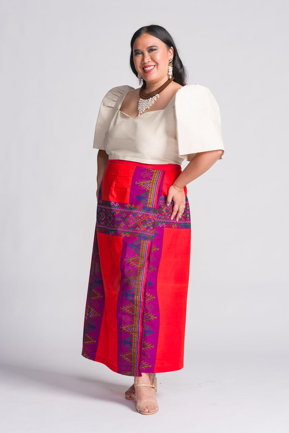 'Alunsina' Mindanao Malong-Inspired Wrap Skirt